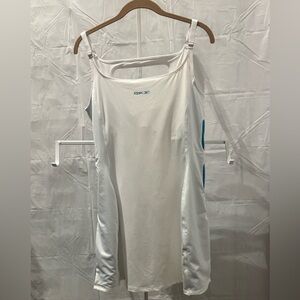 Reebok White Mini Dress with Teal Accents